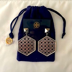 Tory Burch Earrings - NEW with tags and bag